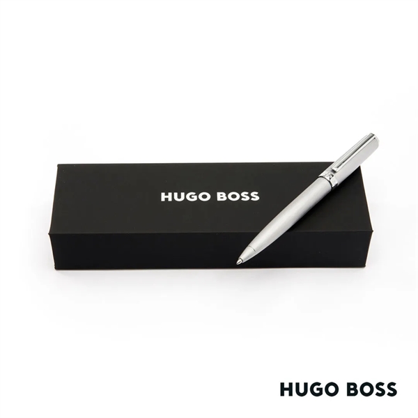 The Hugo Boss® Gear Brushed Ballpoint Pen is sleek, simple, and... from ASI 84592 St Regis Group