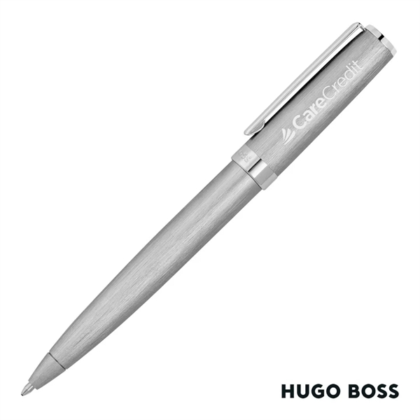 The Hugo Boss® Gear Brushed Ballpoint Pen is sleek, simple, and... from ASI 84592 St Regis Group