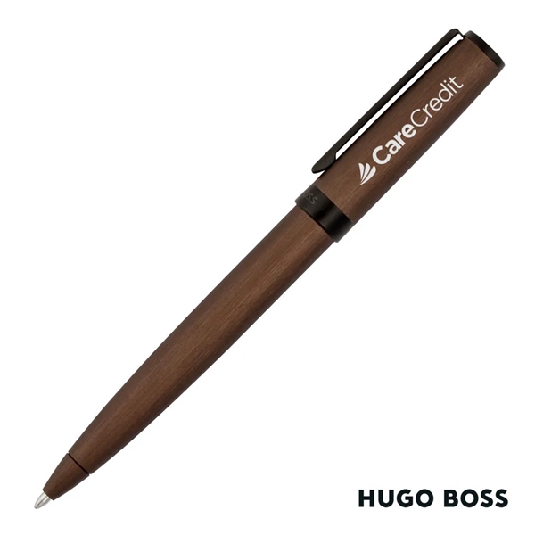 The Hugo Boss® Gear Brushed Ballpoint Pen is sleek, simple, and... from ASI 84592 St Regis Group