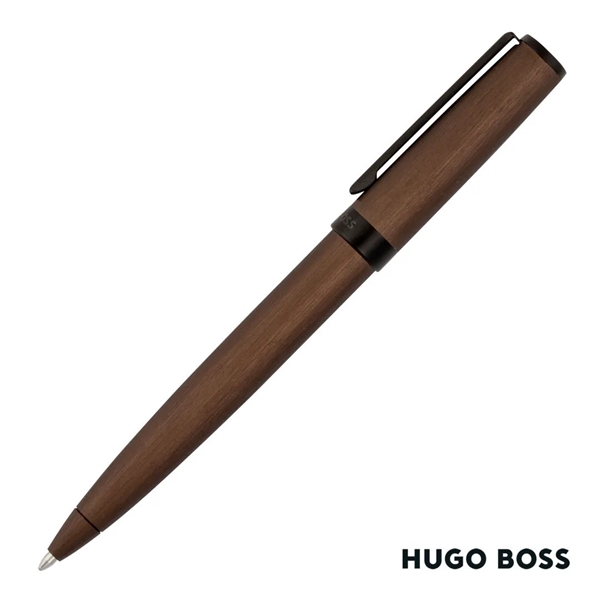 The Hugo Boss® Gear Brushed Ballpoint Pen is sleek, simple, and... from ASI 84592 St Regis Group