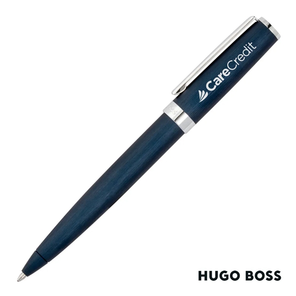 The Hugo Boss® Gear Brushed Ballpoint Pen is sleek, simple, and... from ASI 84592 St Regis Group