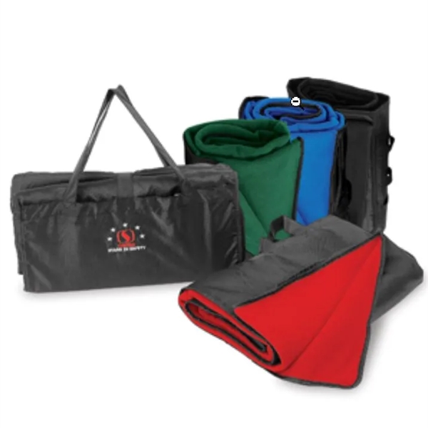 Double sided Polyester/Fleece that folds into a easy to carry size... from ASI 40544 Binaco