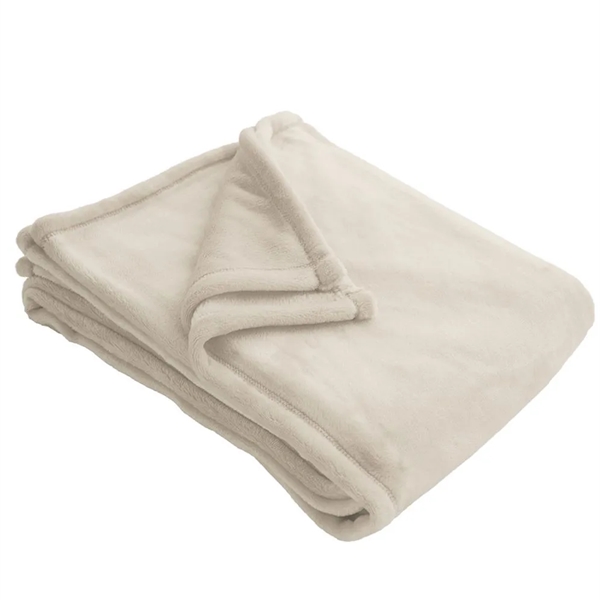 Luxurious 100% Polyester Faux Mink (300gsm,15 oz.) with self finish hem... from ASI 40544 Binaco