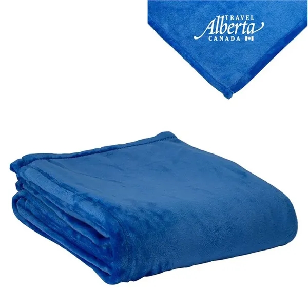 Luxurious 100% Polyester Faux Mink (300gsm,15 oz.) with self finish hem... from ASI 40544 Binaco