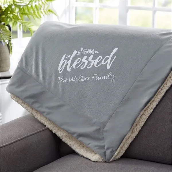 50"W x 60"H x 3/16"D. Luxuriously ultra plush 220gsm micro mink... from ASI 40544 Binaco