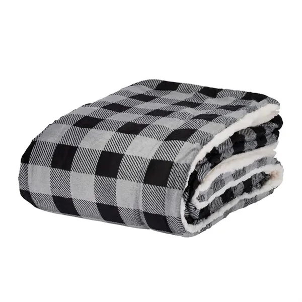 50"W x 60"H x 3/16"D. Luxuriously ultra plush 220gsm micro mink... from ASI 40544 Binaco