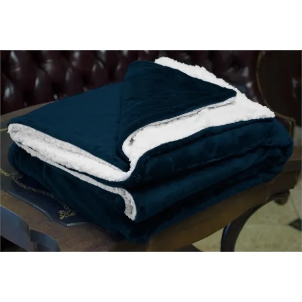 50"W x 60"H x 3/16"D. Luxuriously ultra plush 220gsm micro mink... from ASI 40544 Binaco