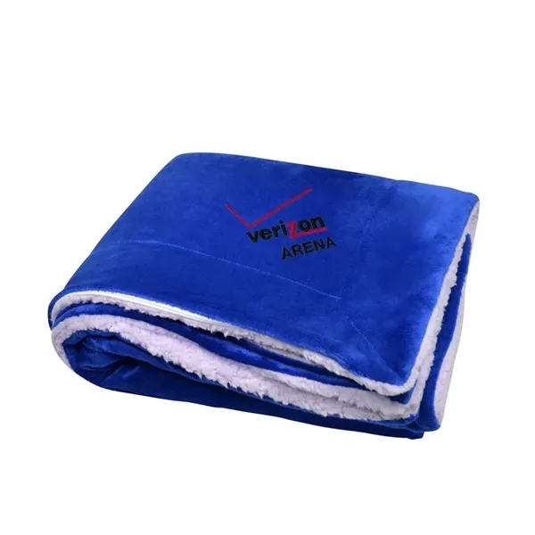 50"W x 60"H x 3/16"D. Luxuriously ultra plush 220gsm micro mink... from ASI 40544 Binaco