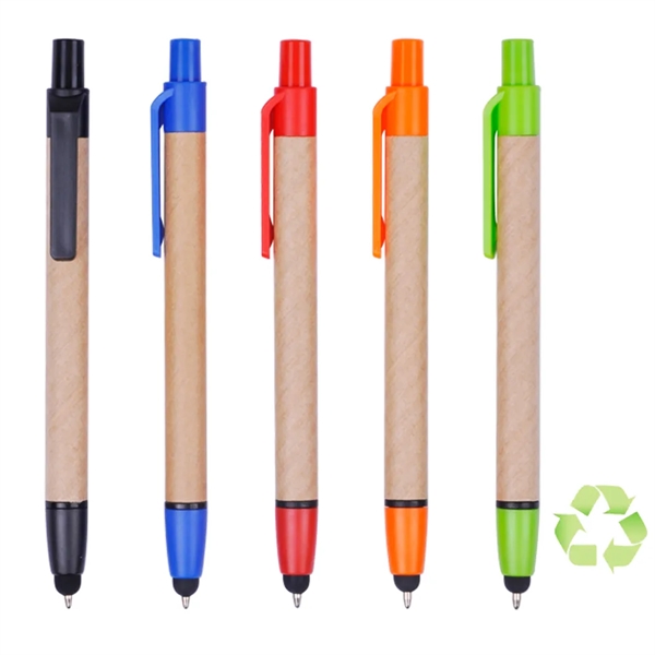 ECO Ballpoint Pen with Stylus... from ASI 31517 Admart Products / Admart Line