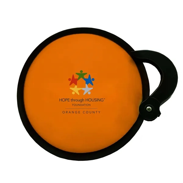 7" collapsible hand fan with handle.... from ASI 63549 Jornik Manufacturing Corp