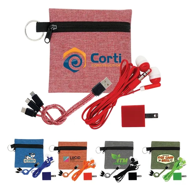 Ridge Techie Buds & Charging Set... from ASI 30208 A P Specialties / AP Specialties