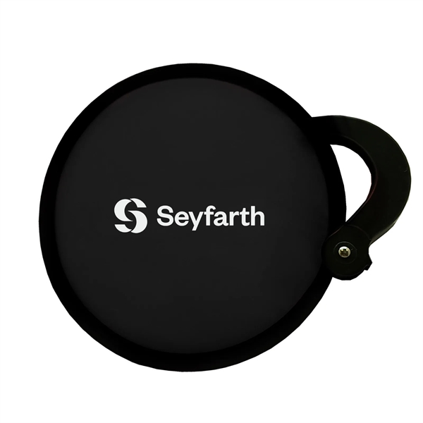 7" collapsible hand fan with handle.... from ASI 63549 Jornik Manufacturing Corp