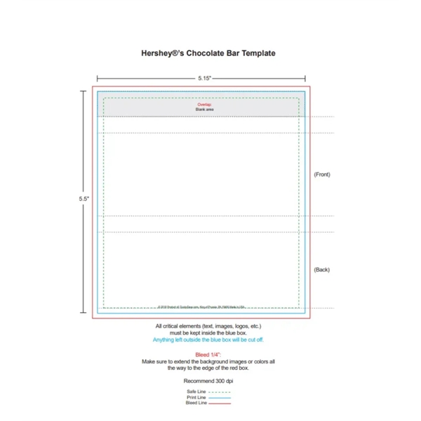 Custom Hershey's Chocolate Bars... from ASI 89971 Stuff A Mug