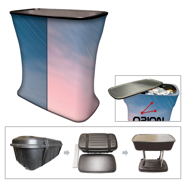 Package includes Trunk, two mini XBanners, 6' Stretch Table Cover, Single... from ASI 80228 Quinn