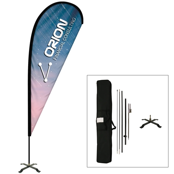 Package includes Trunk, two mini XBanners, 6' Stretch Table Cover, Single... from ASI 80228 Quinn