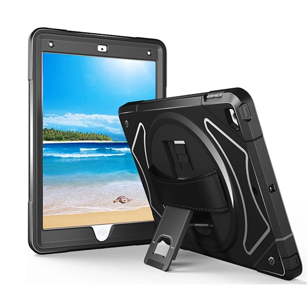 iPad 9.7" Rotating Case with Hand Strap.... from ASI 79909 Promotek