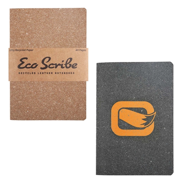 Made from eco-friendly materials, this small recycled leather journal is pocket-sized... from ASI 61966 HPG / HandStands