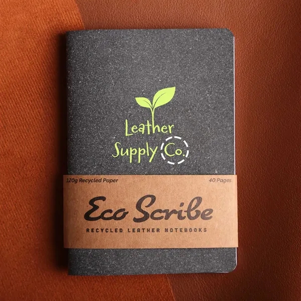 Made from eco-friendly materials, this small recycled leather journal is pocket-sized... from ASI 61966 HPG / HandStands