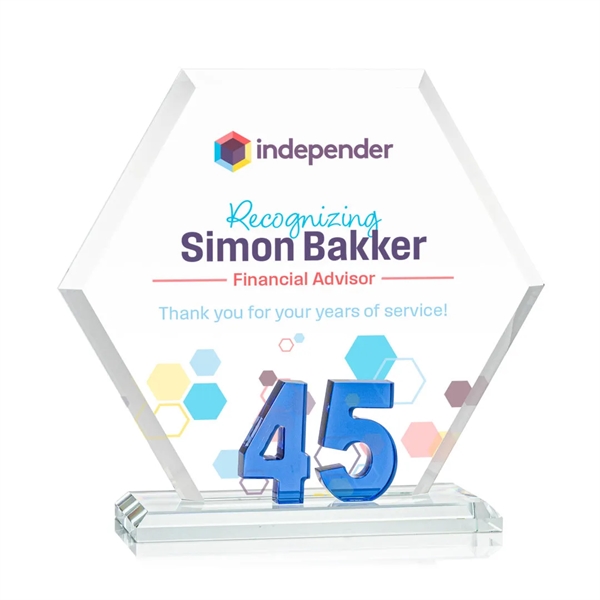 Mark a milestone in your organization with our Starfire Crystal Riviera... from ASI 84592 St Regis Group / St Regis