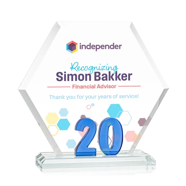 Mark a milestone in your organization with our Starfire Crystal Riviera... from ASI 84592 St Regis Group / St Regis