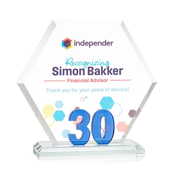 Mark a milestone in your organization with our Starfire Crystal Riviera... from ASI 84592 St Regis Group / St Regis