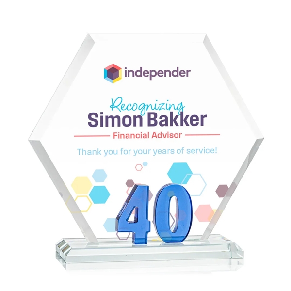 Mark a milestone in your organization with our Starfire Crystal Riviera... from ASI 84592 St Regis Group / St Regis