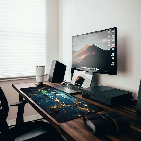 This oversized 12" x 36" mat offers desk protection, comfort, and... from ASI 46170 Compass Industries Inc