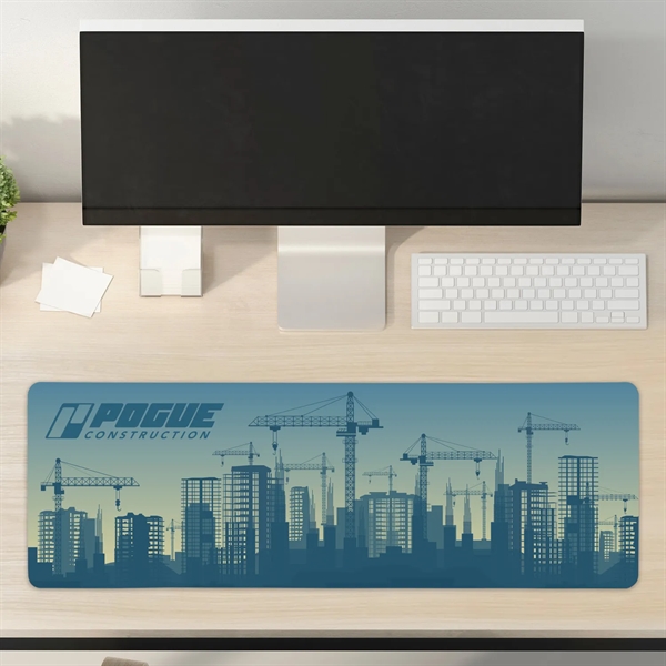 This oversized 12" x 36" mat offers desk protection, comfort, and... from ASI 46170 Compass Industries Inc