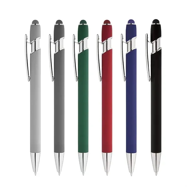 Soft Touch Ballpoint Stylus Pen... from ASI 31517 Admart Products / Admart Line