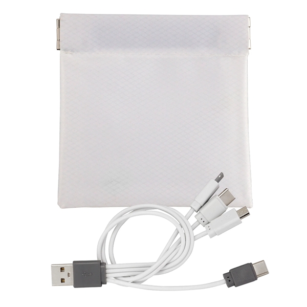 Colorful C to C Cable Pouch... from ASI 30208 A P Specialties / AP Specialties