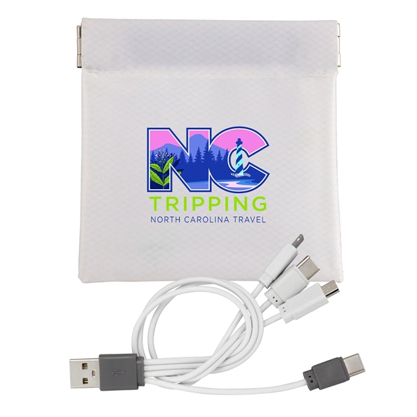 Colorful C to C Cable Pouch... from ASI 30208 A P Specialties / AP Specialties