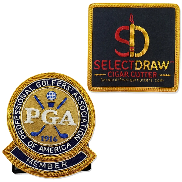 Bullion crest offered in custom shapes and two sizes with military... from ASI 90160 Suntex Industries