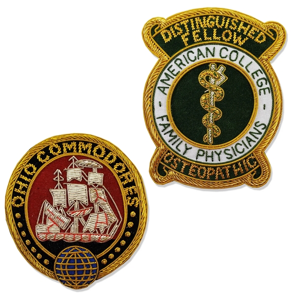 Bullion crest offered in custom shapes and two sizes with military... from ASI 90160 Suntex Industries