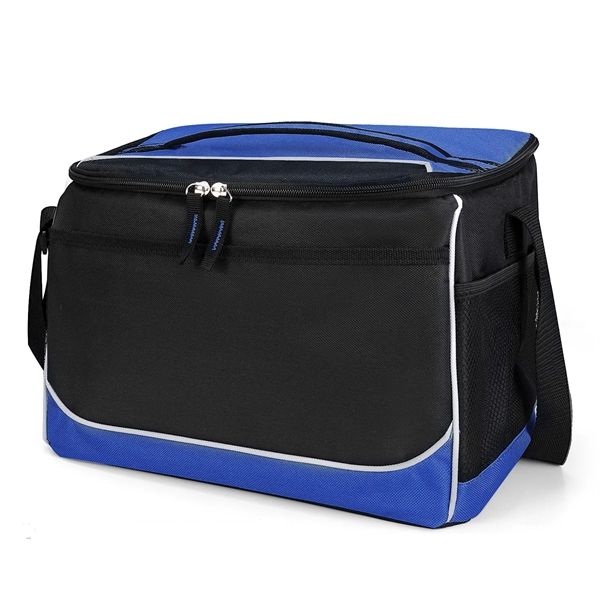 Roosevelt Cooler Bag holds 18 cans and features a zippered main... from ASI 90859 Tempo Industries Inc