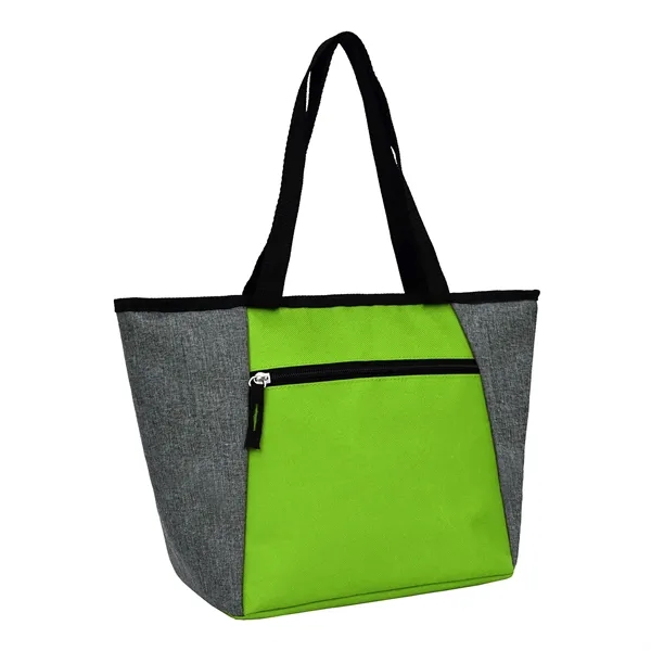 Cooler Lunch Tote holds 12 cans and features a zippered front... from ASI 90859 Tempo Industries Inc
