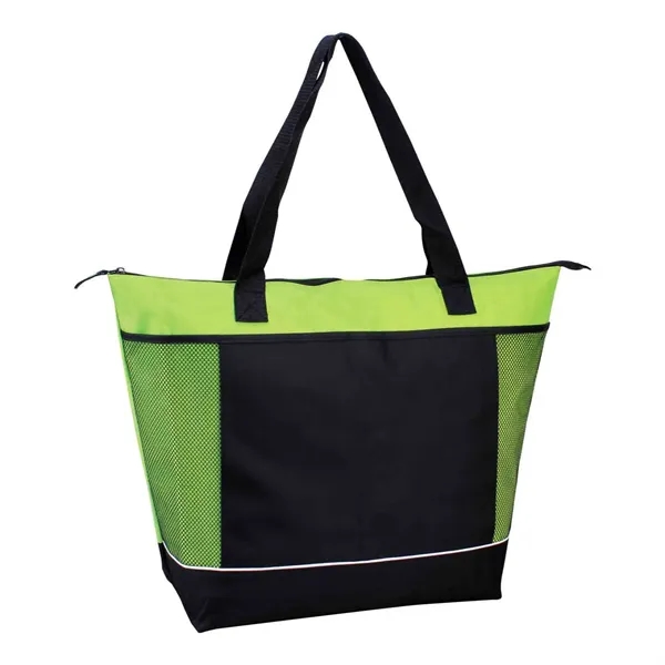 Jumbo Cooler Tote Bag holds 38 can and features a front... from ASI 90859 Tempo Industries Inc