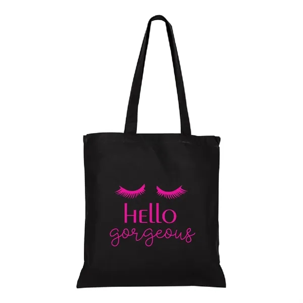 Colored convention tote bag with long handles.... from ASI 90859 Tempo Industries Inc