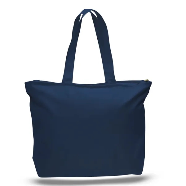 12 oz. Zipper Tote Bag Featuring a Full Length Top Zipper... from ASI 90859 Tempo Industries Inc