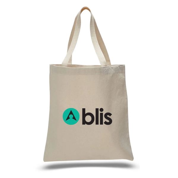 Canvas Promotional Tote Bag With Web Handles.... from ASI 90859 Tempo Industries Inc