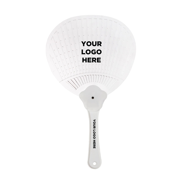 10 3/4" hand fan with three bright LED lights and seven... from ASI 42016 Brighter Promotions Inc