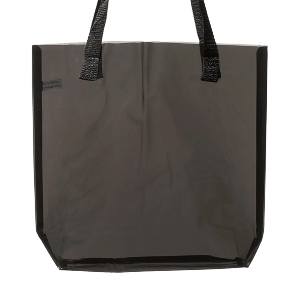 Easy Go PVC clear beach tote bags plus free 1 color... from ASI 37218 Athena Promo (tm)