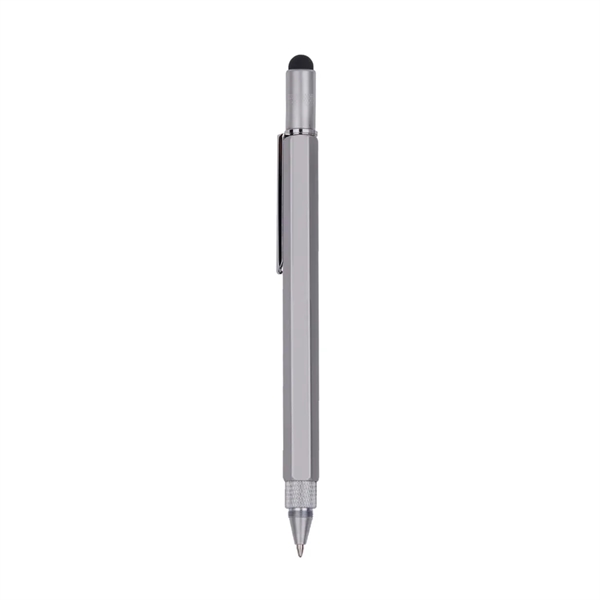 Stylus tool pen with silver accents & clip. Comes with level... from ASI 31517 Admart Products