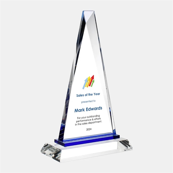 Honor corporate excellence and celebrate milestone achievements with this Color Imprinted... from ASI 47791 Best Deal Awards