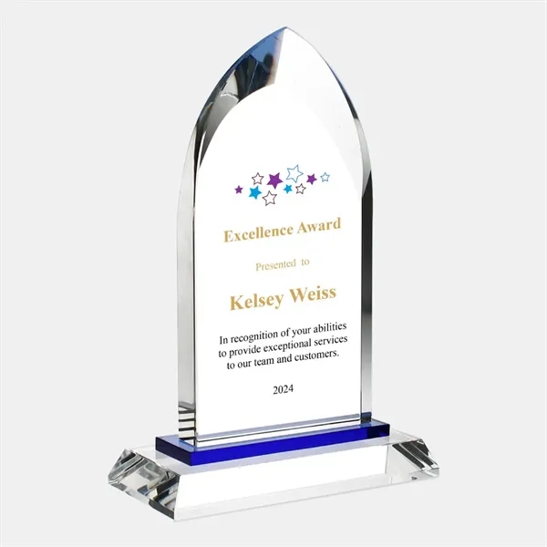 Honor corporate excellence and celebrate milestone achievements with this Color Imprinted... from ASI 47791 Best Deal Awards