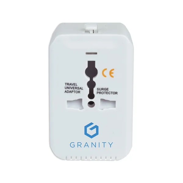 Universal Adapter w/ USB-A & USB-C Ports.... from ASI 46755 Cosmo Promos