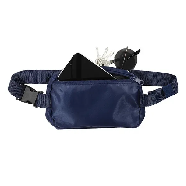 Crossbody or waist bag with an adjustable 44" single strap with... from ASI 62660 Innovation Line
