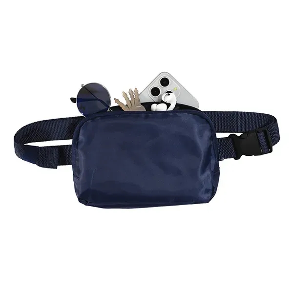 Crossbody or waist bag with an adjustable 44" single strap with... from ASI 62660 Innovation Line