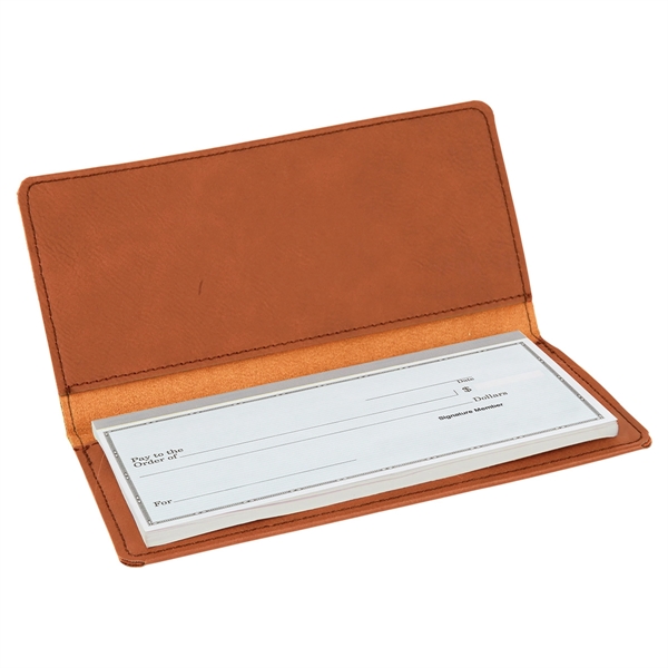 6 3/4' x 3 1/2" x 1/16" checkbook cover that's made... from ASI 74601 Calico