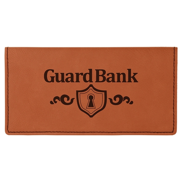 6 3/4' x 3 1/2" x 1/16" checkbook cover that's made... from ASI 74601 Calico