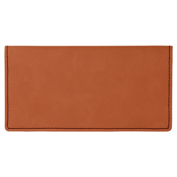 6 3/4' x 3 1/2" x 1/16" checkbook cover that's made... from ASI 74601 Calico